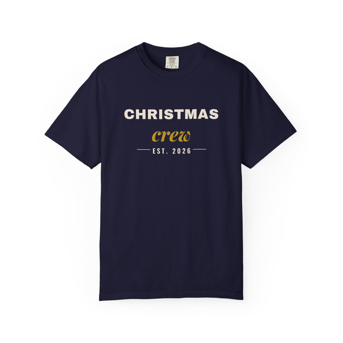 Christmas Crew Est. 2026 matching family Christmas t-shirt