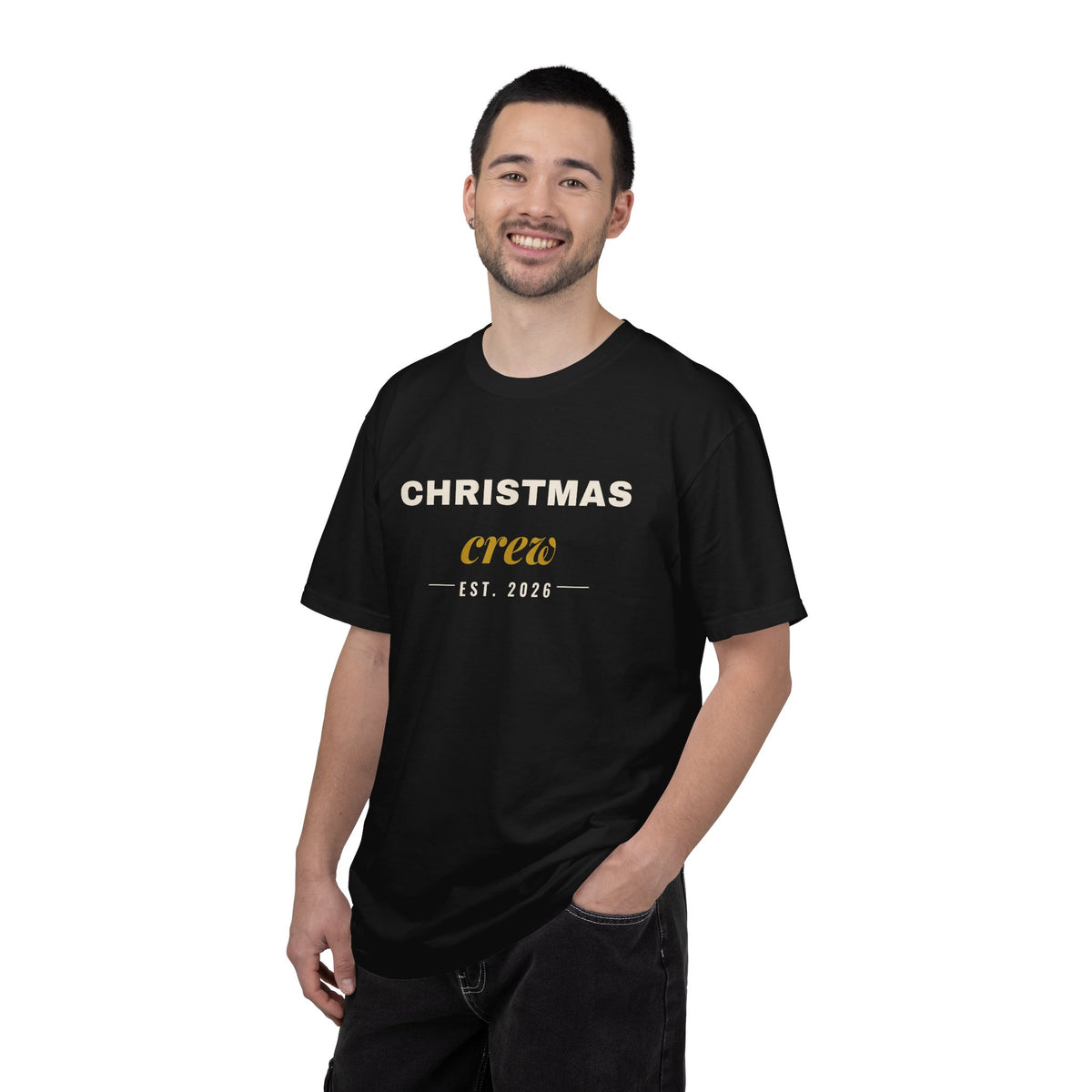 Christmas Crew Shirt 2026, Comfort Colors Matching Family Christmas Tee, Unisex Group Christmas T-Shirt, Family Photo Holiday Shirt