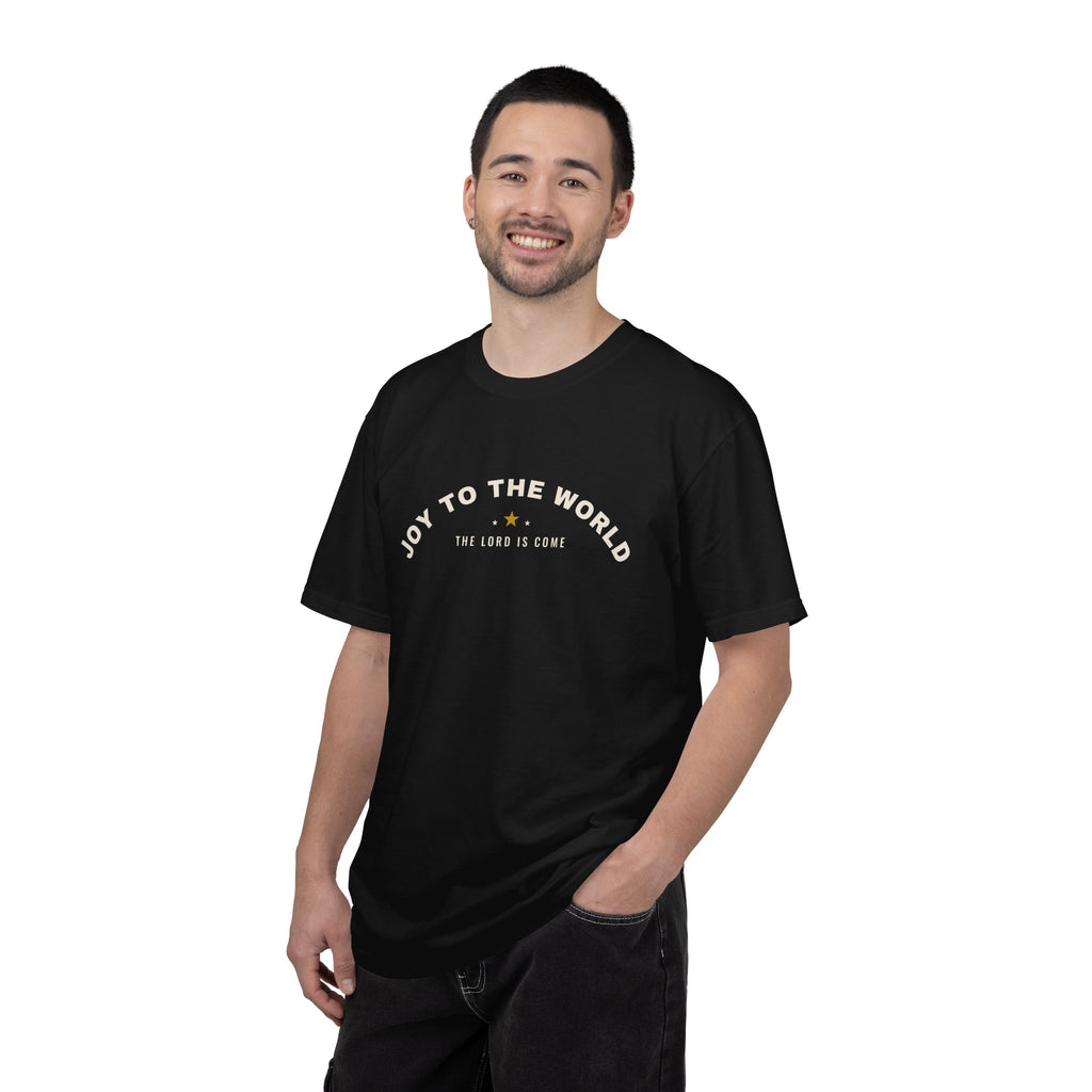 Joy to the World Shirt, Comfort Colors Christian Christmas Tee, Retro Religious Christmas T-Shirt, Unisex Faith Holiday Shirt, Church Gift