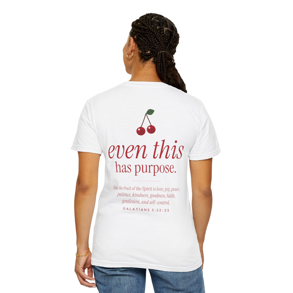 Cherry Fruit of the Spirit Christian t-shirt Galatians 5:22-23