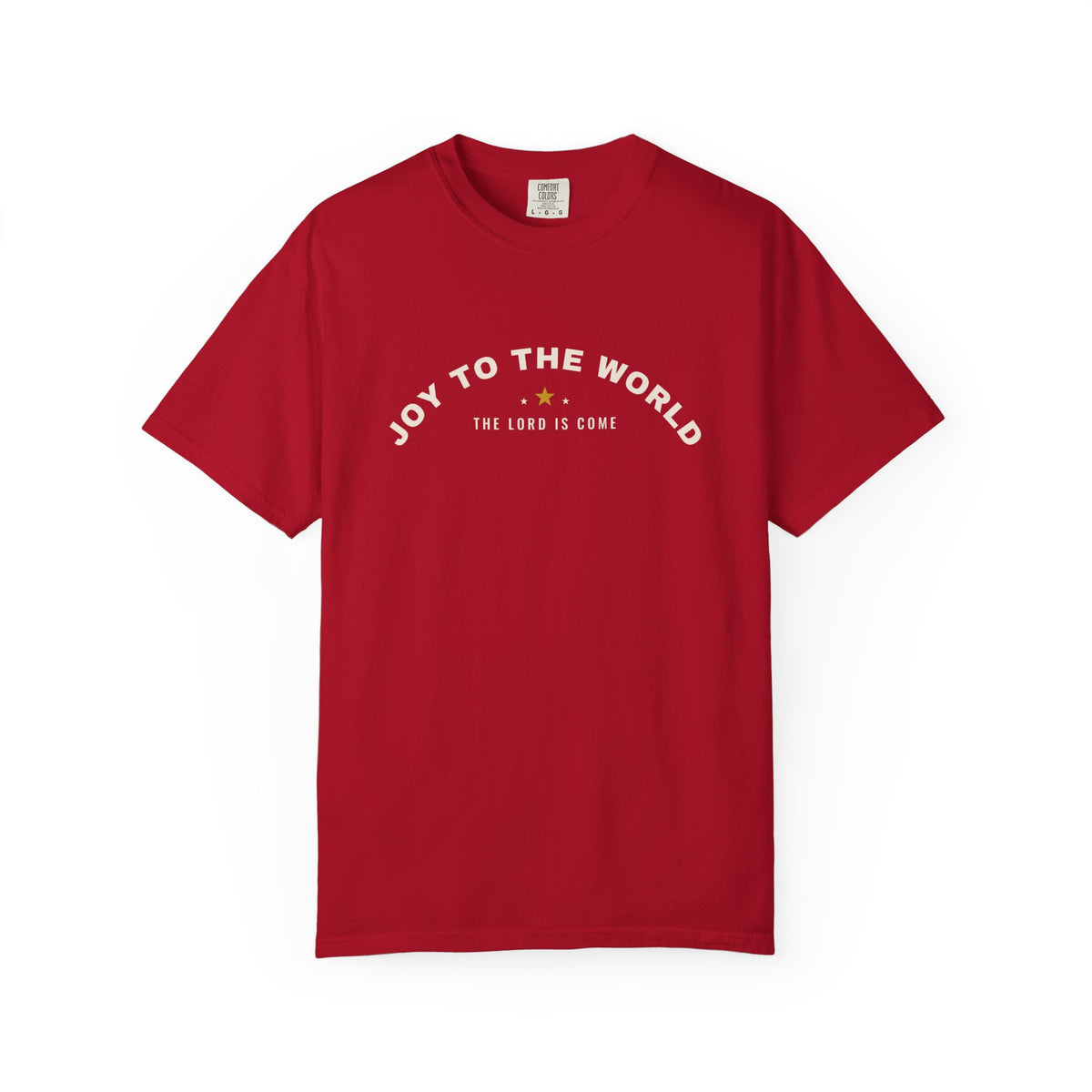 Joy to the World The Lord Is Come Christian Christmas t-shirt